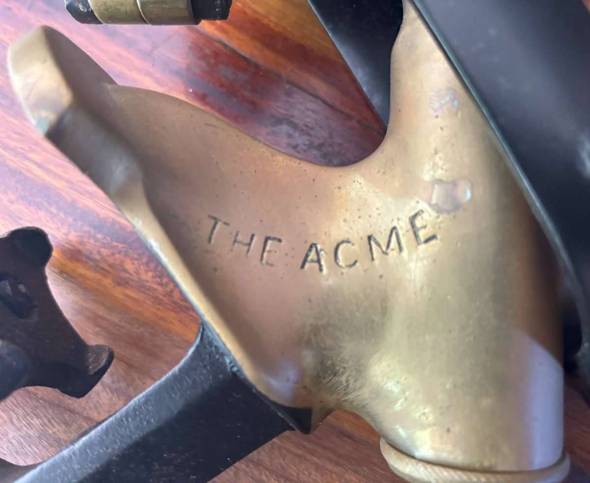 Antique ACME brass Cork screw