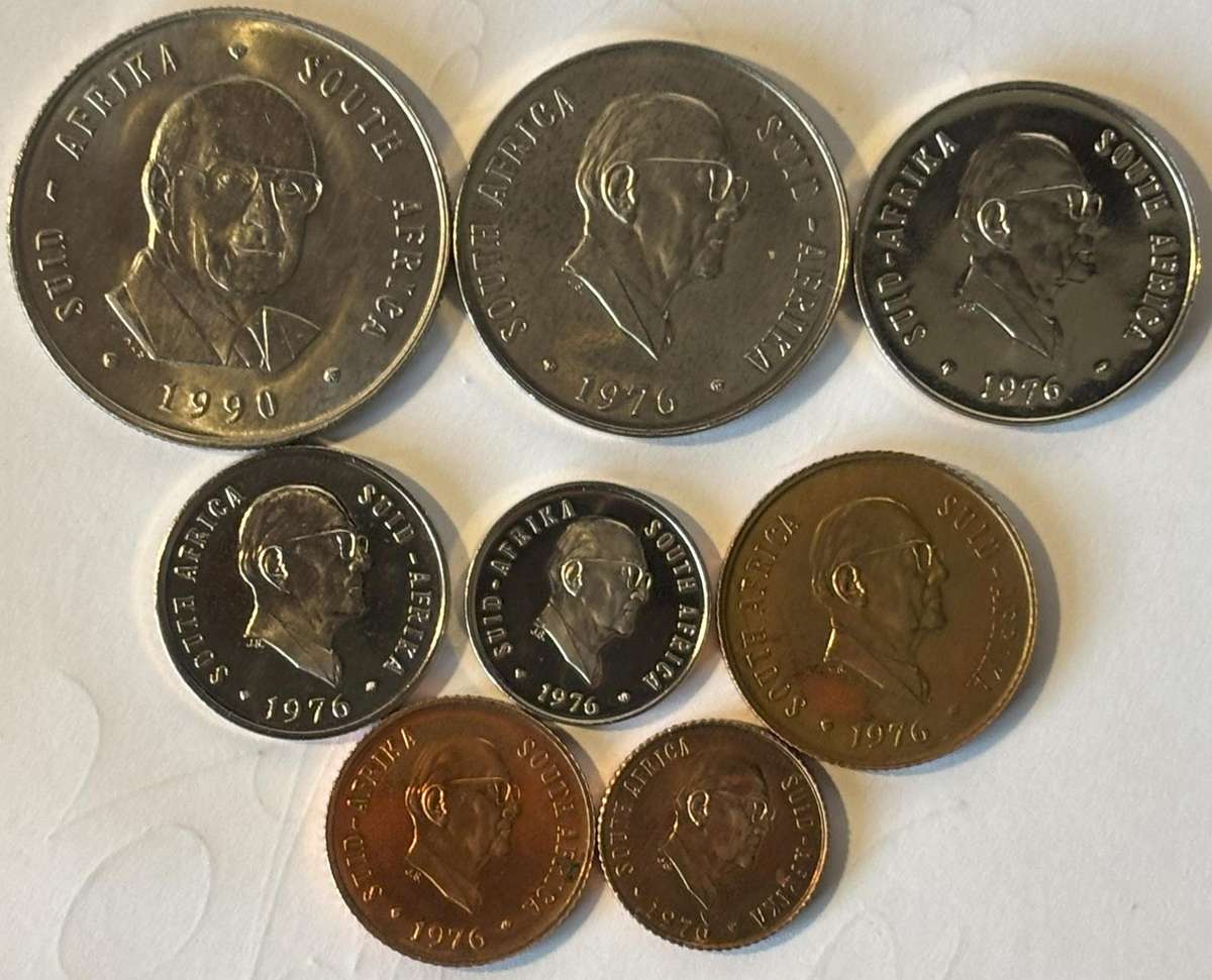 South African Uncirculated coins