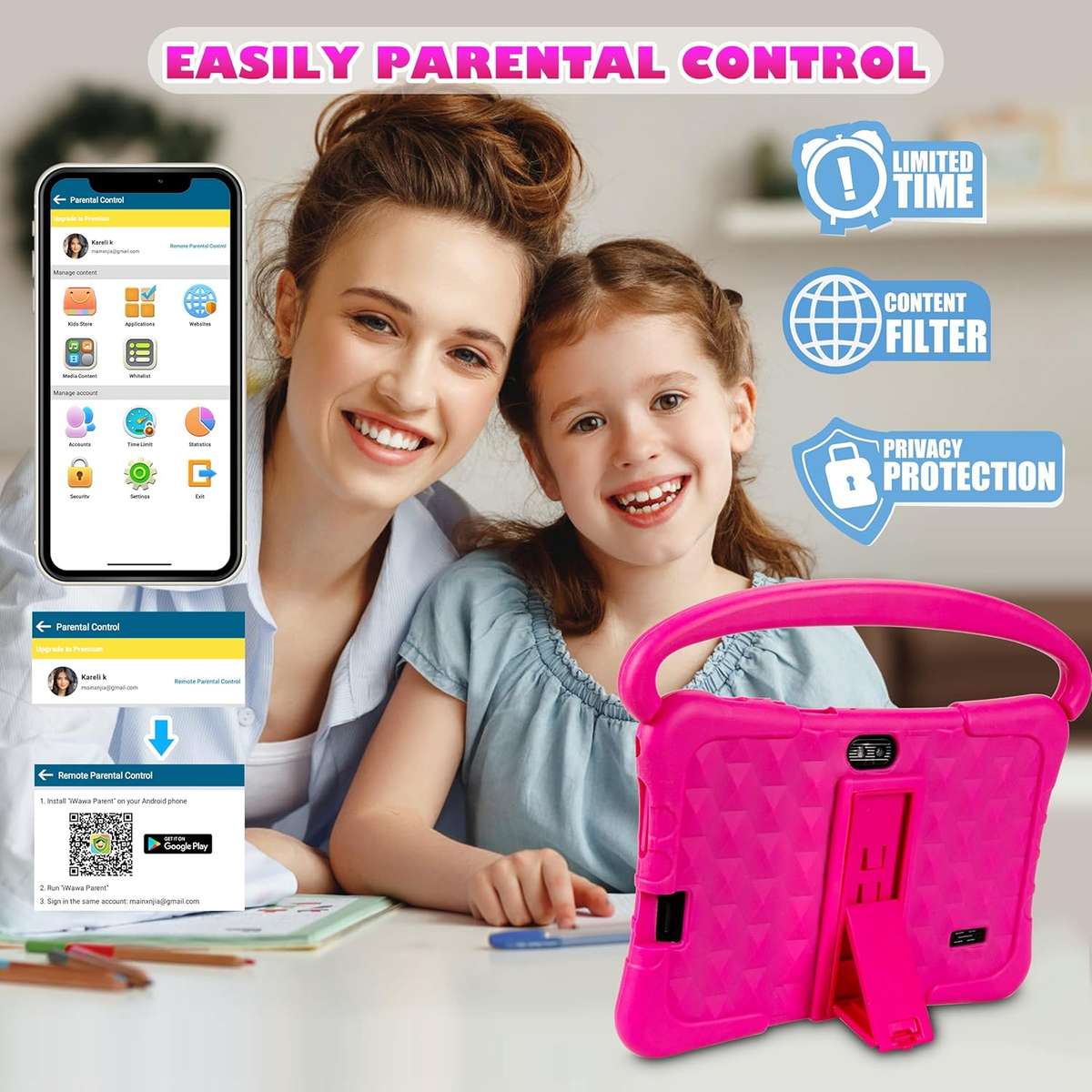 7" Kids Educational Tablet