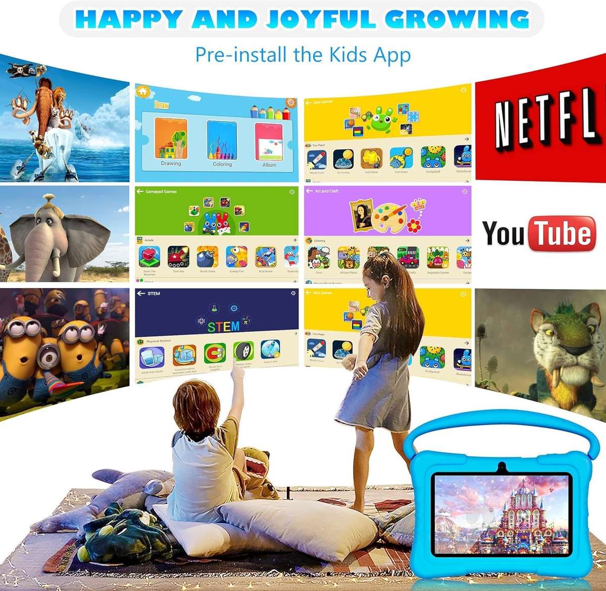 7" Kids Educational Tablet