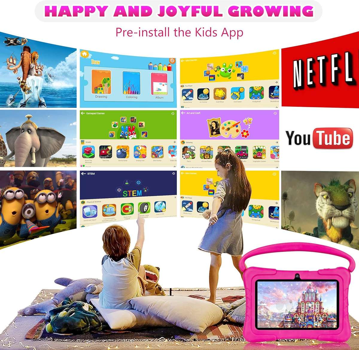 7" Kids Educational Tablet