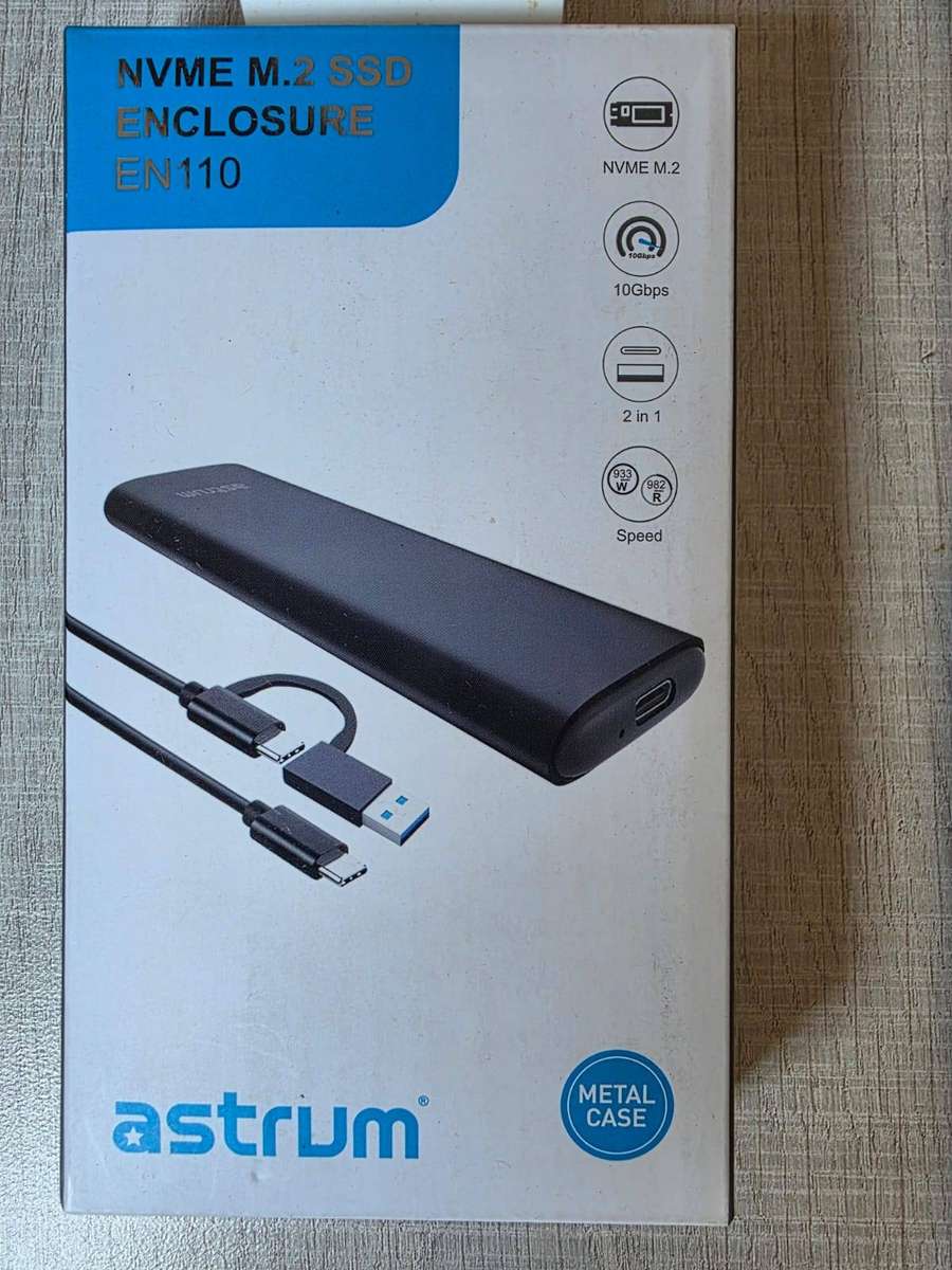 USB-C NVMe M.2 SATA SSD Enclosure