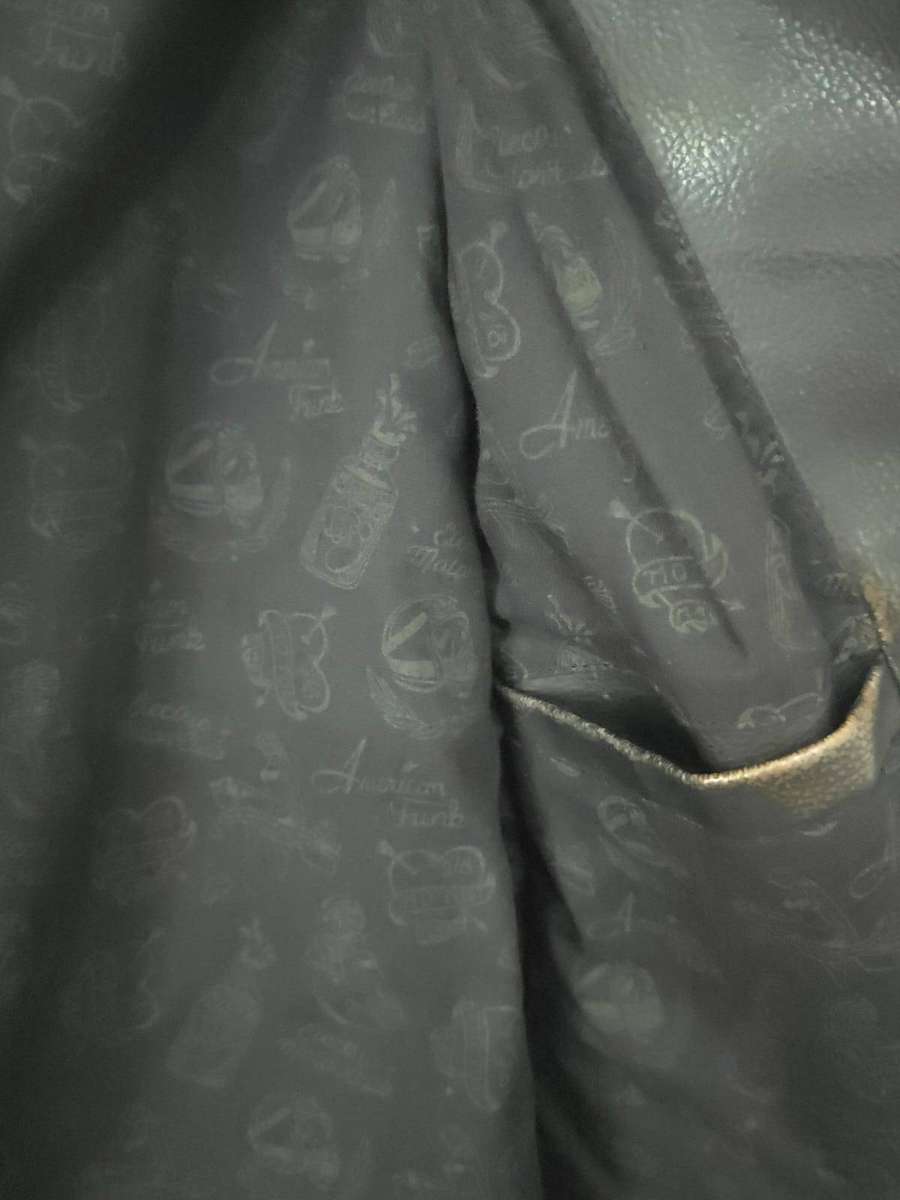 Relay Jeans Leather Jacket Medium