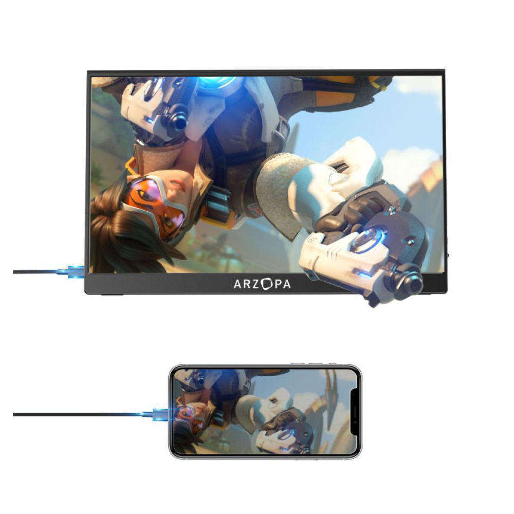 Azorpa 16.1" poratable gaming monitor 144hz