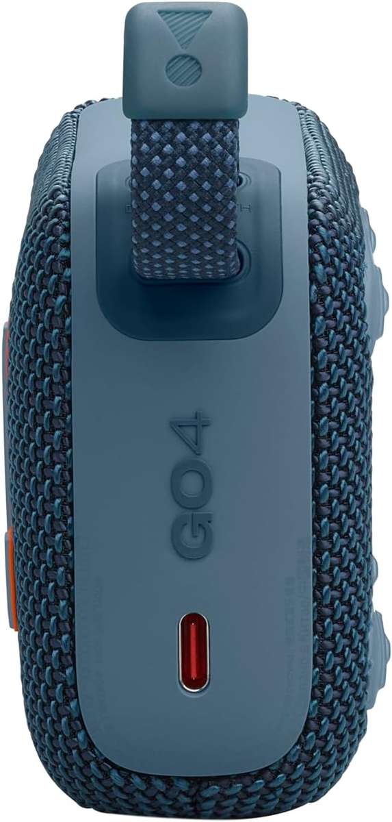 JBL Go 4 Portable Bluetooth Speaker, Blue
