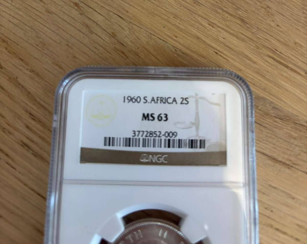 1960 2 Shillings MS 63 (UNC)