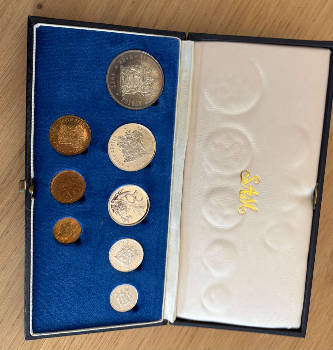 South Africa 1977 Proof Set