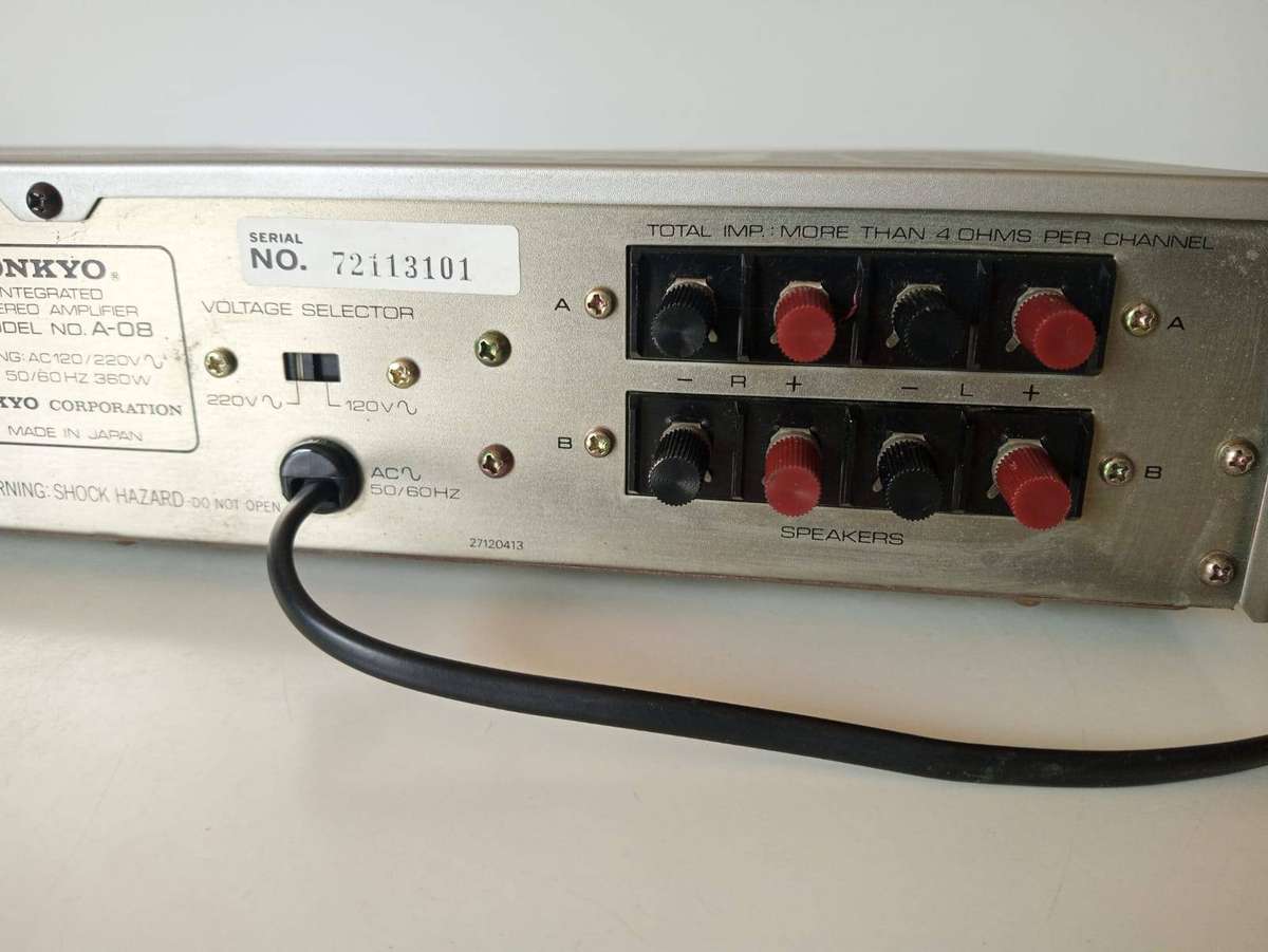 Onkyo A-08 Stereo Integrated Amplifier