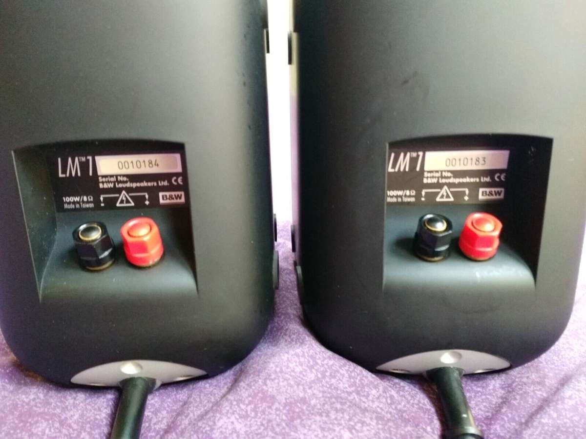 B&W Speakers - LM1