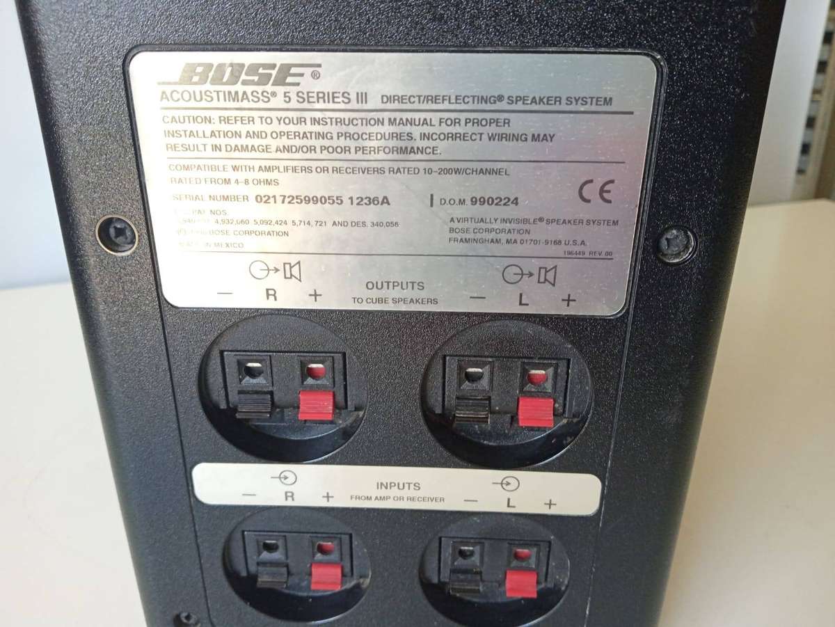 Bose Acoustimass 5 Series III Subwoofer Speaker