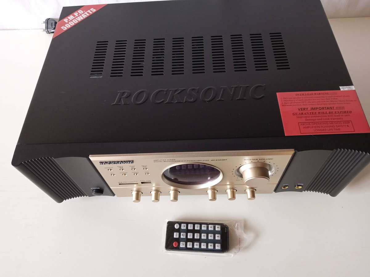 Rocksonic AV 6304BT Stereo Amplifier