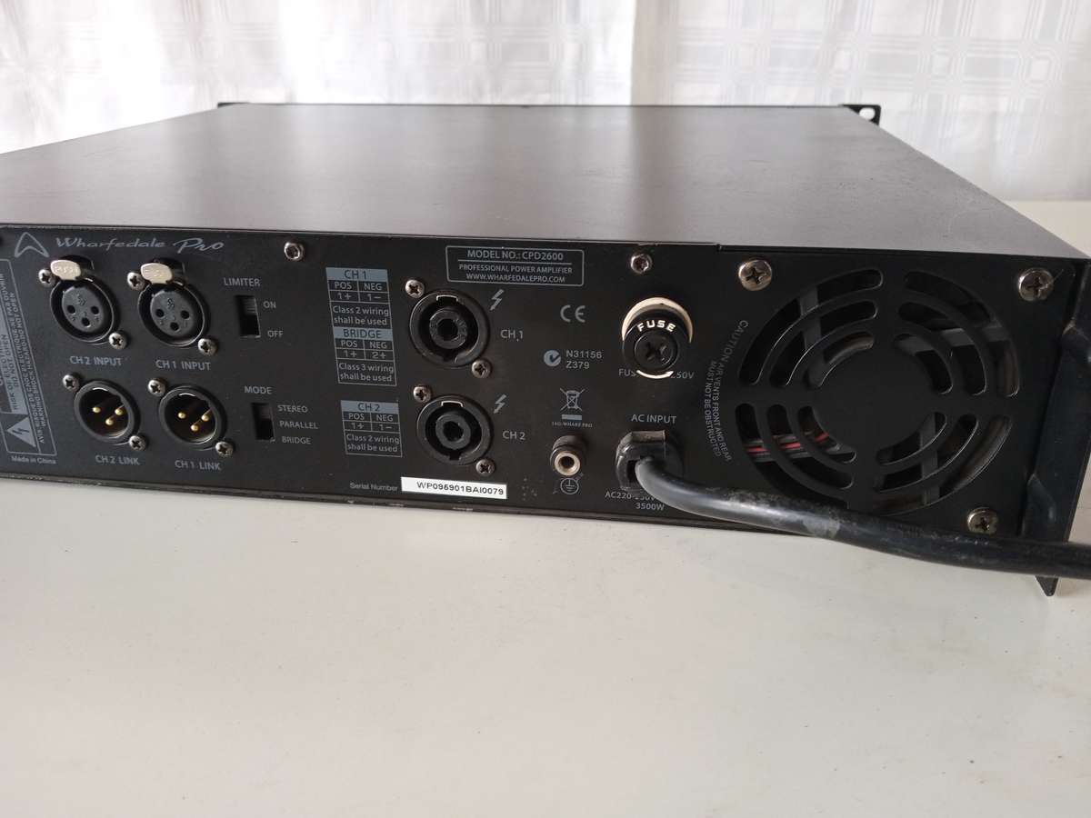 Wharfedale Pro CPD2600  Power Amplifier