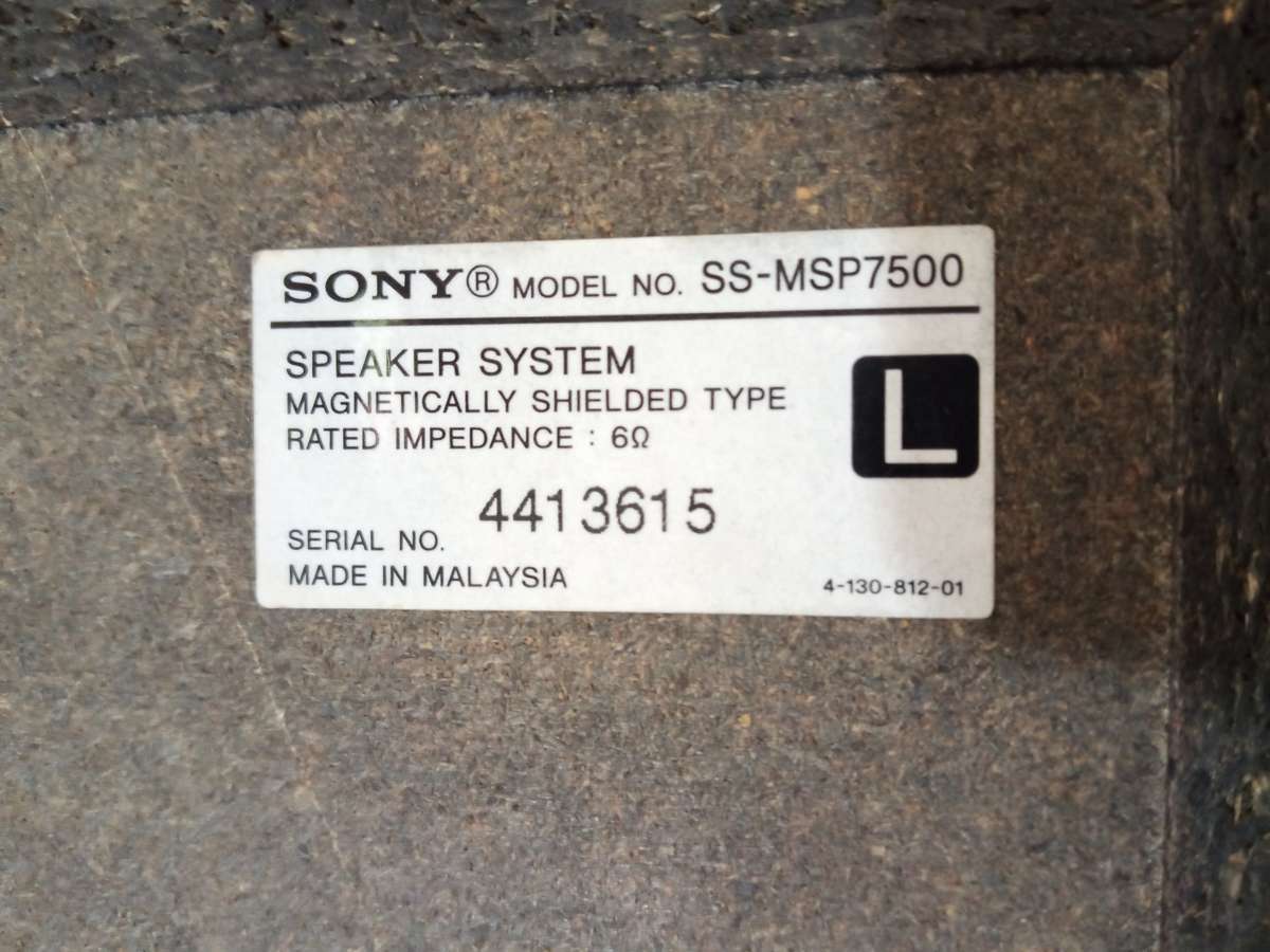 Sony Speakers