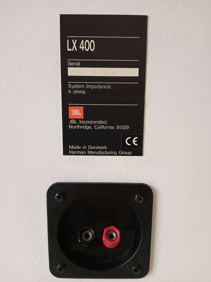 JBL LX400 Speakers