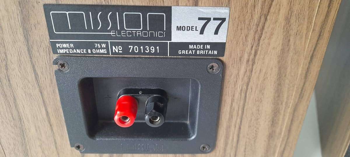 Mission Model 77 Stereo Speakers