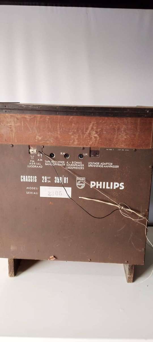 Phillips Radiogram Speakers