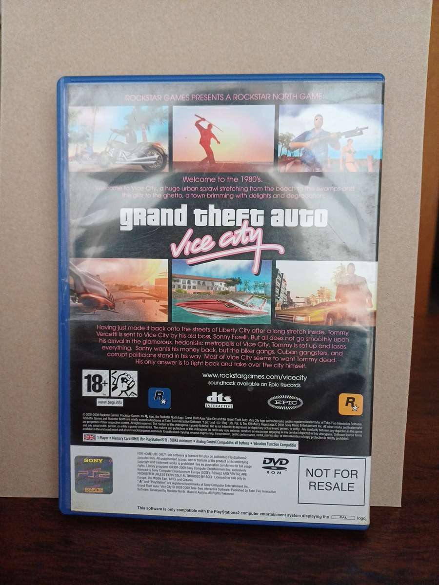 Playstation 2 Grand Theft Auto Combo (4 games)