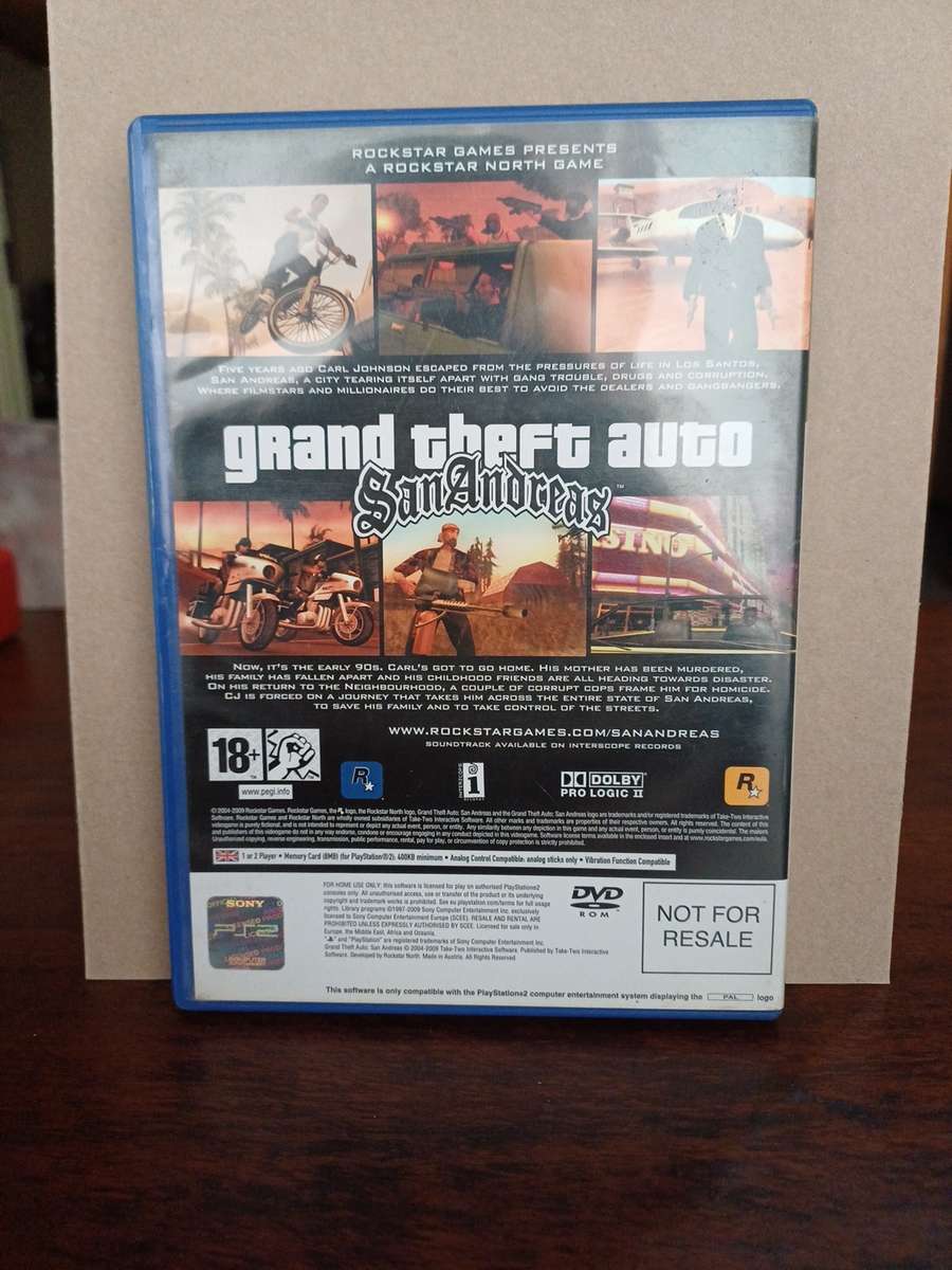 Playstation 2 Grand Theft Auto Combo (4 games)