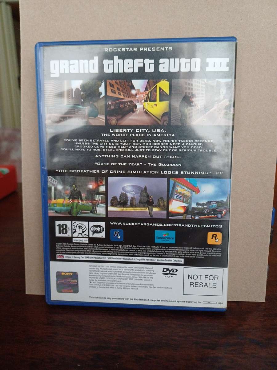 Playstation 2 Grand Theft Auto Combo (4 games)