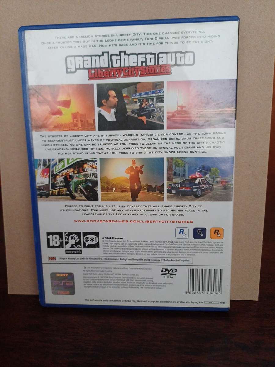 Playstation 2 Grand Theft Auto Combo (4 games)