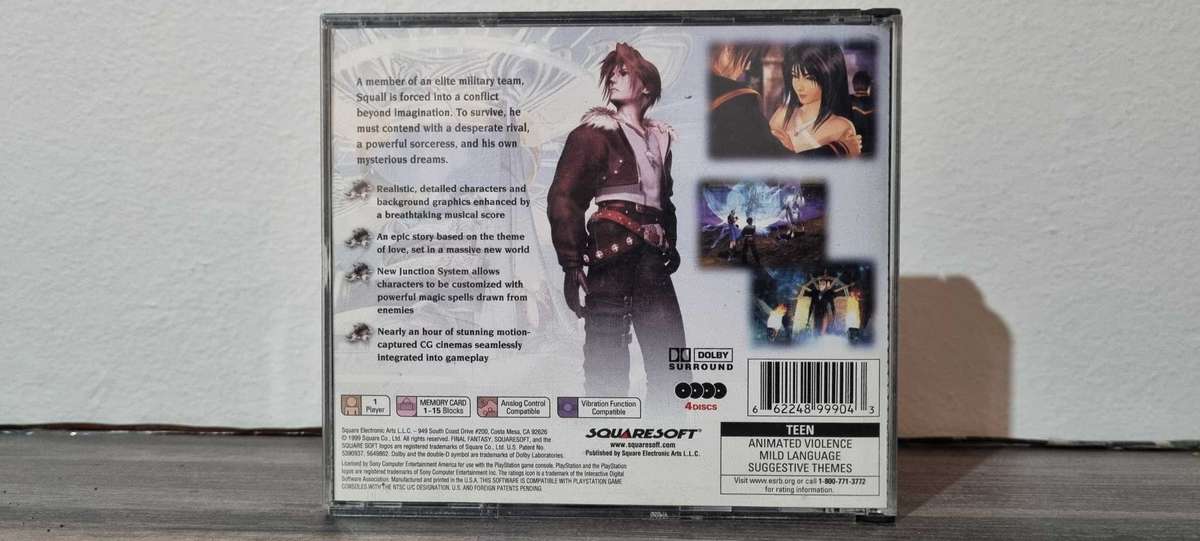 Original Final Fantasy VIII - Playstation 1