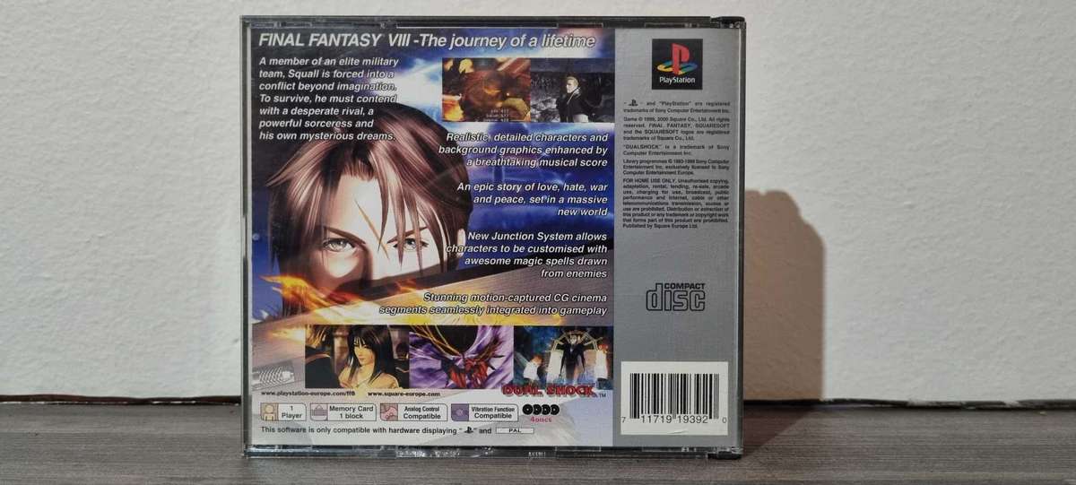 Playstation 1 Final Fantasy VIII