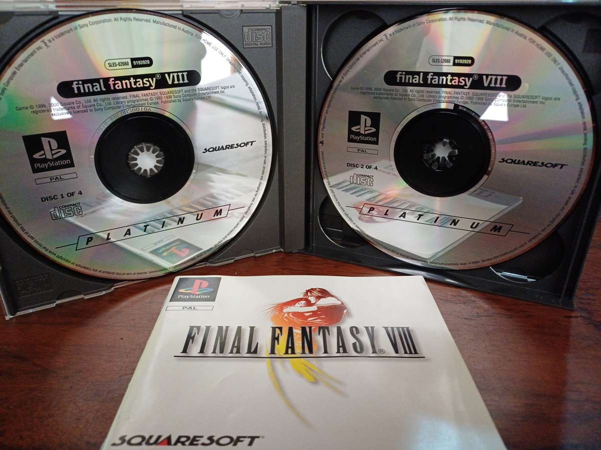 Playstation 1 Final Fantasy 8 game