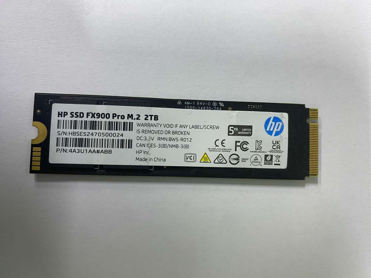 HP FX900 Pro 2TB NVMe Gen 4 Gaming SSD - PCIe 4.0
