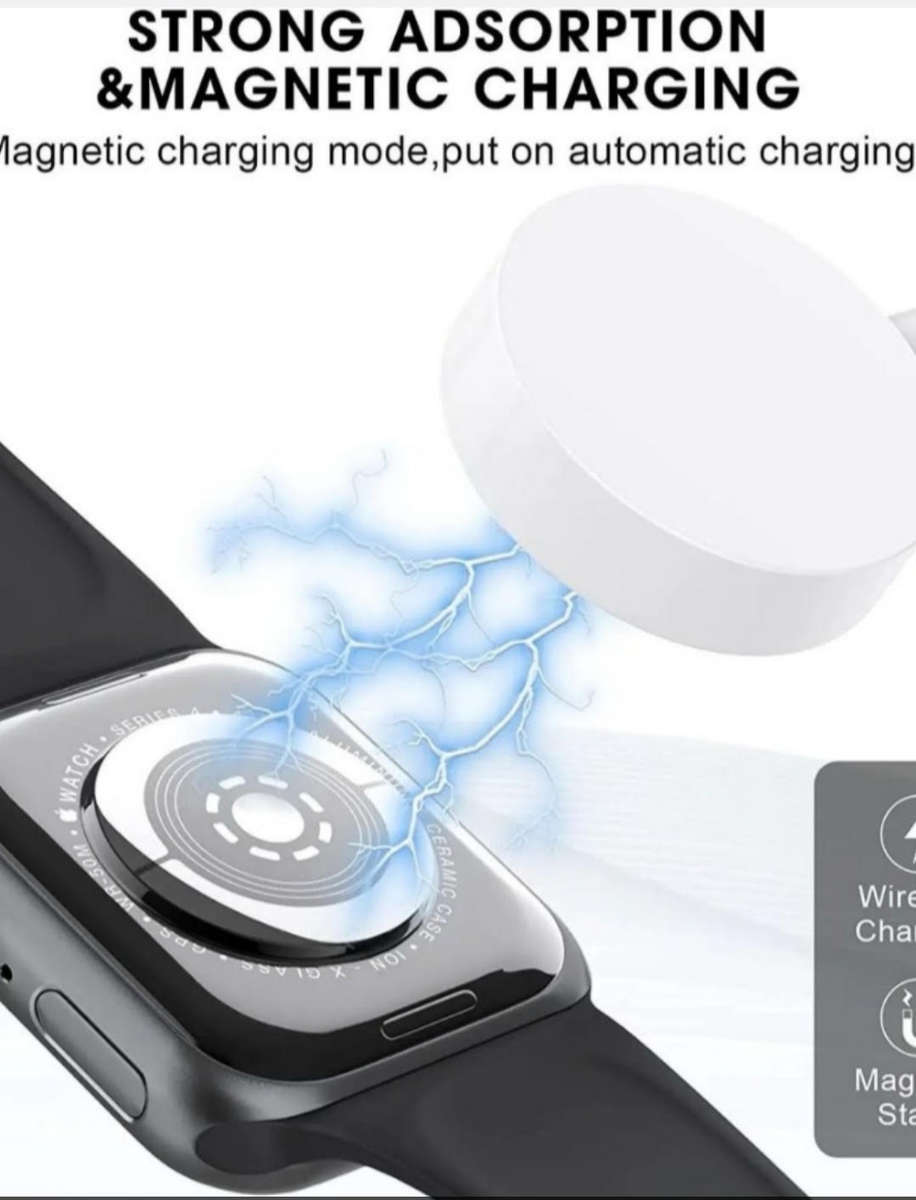 6-in-1 Smartwatch Set with Powerbank & EarPods  Android & iOS Compatible