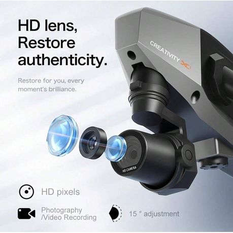 XD1 - 8K HD Lens Drone With Anti-Interference Technology - Black