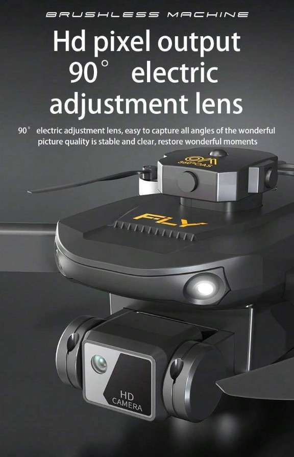 S25 - 1080p Dual Camera Drone With Smartphone App Control - Grey