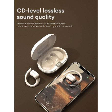 SKYWORTH - SEB004 - Wireless Earphones With Air Conduction Technology - White