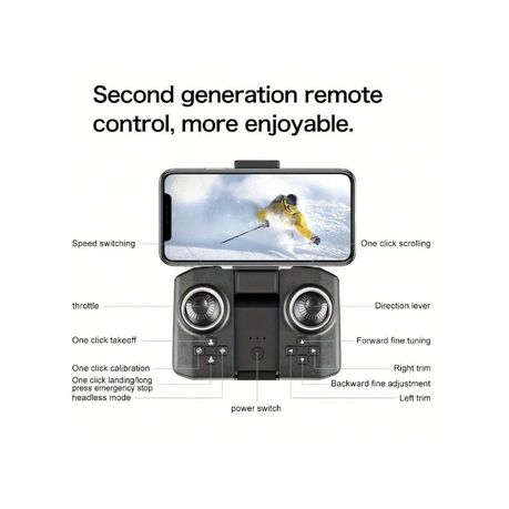 XD1 - 8K HD Lens Drone With Anti-Interference Technology - Black