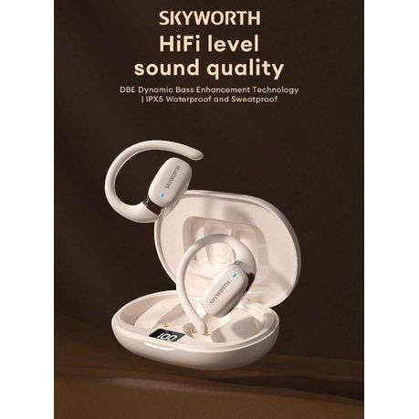 SKYWORTH - SEB004 - Wireless Earphones With Air Conduction Technology - White