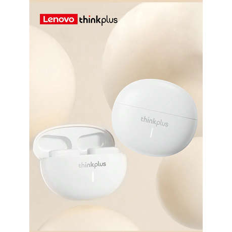 LENOVO - Thinkplus - LP19 - True Wireless Stereo In - Ear Earbuds - White
