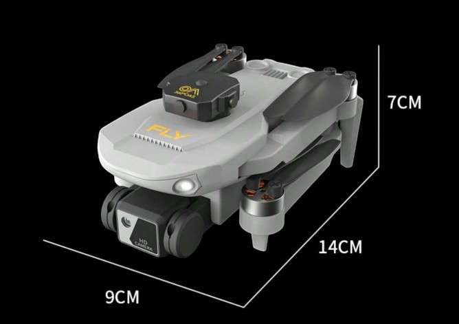 S25 - 1080p Dual Camera Drone With Smartphone App Control - Grey