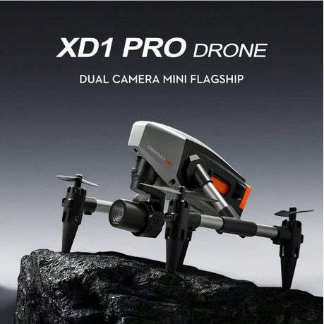 XD1 - 8K HD Lens Drone With Anti-Interference Technology - Black