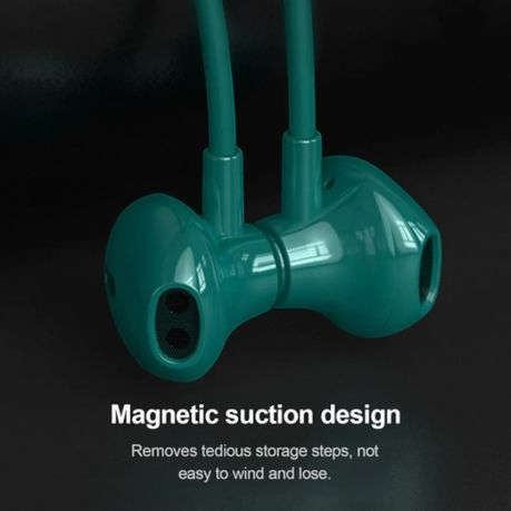 Lenovo - SH1 - Wireless Neckband Headphone With Hybrid Technology - Blue