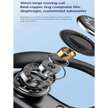 LENOVO THINKPLUS -XT80- Dual Connection Earphones With Function Keys- Black