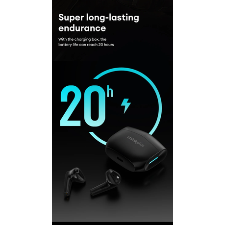 Lenovo Thinkplus - GM1B - HIFI Stereo Wireless Gaming Earbuds - Black