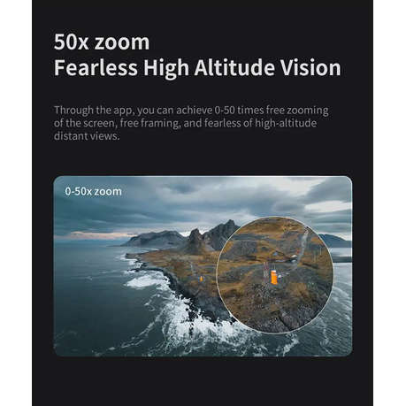 KY605S - Triple Adjustable Camera Drone With One Key Return Function - Blue