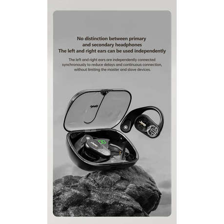 JEEP - EC016 - Hybrid Technology Earbuds with 360 Surround Sound - Black