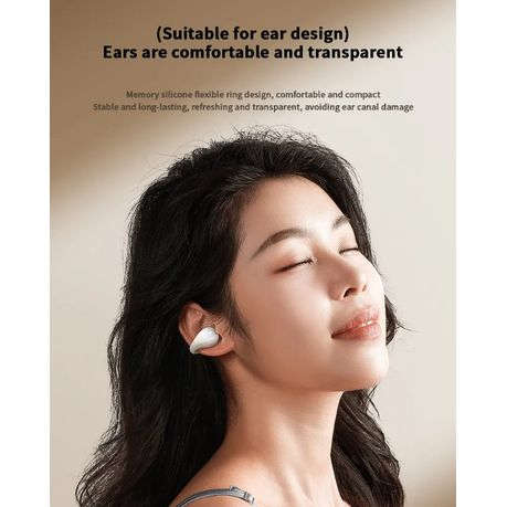 LENOVO - TC3403 - Noise Cancelling Earbuds With IPX4 Waterproof Rating - White