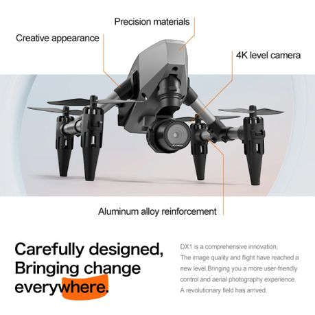 XD1 - 8K HD Lens Drone With Anti-Interference Technology - Black
