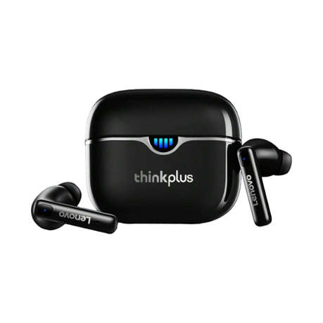 Lenovo Thinkplus - LP15 - Sweatproof Wireless Earbuds With Mic - Black