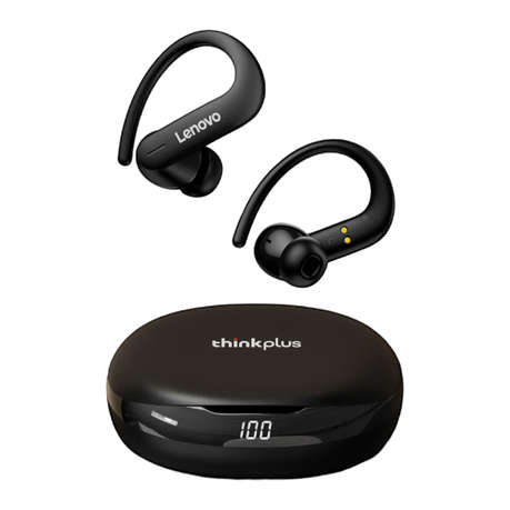 LENOVO - Thinkplus - T50 - Premium Sound Quality Wireless Earbuds - Black