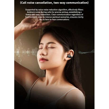 LENOVO - TC3403 - Noise Cancelling Earbuds With IPX4 Waterproof Rating - White