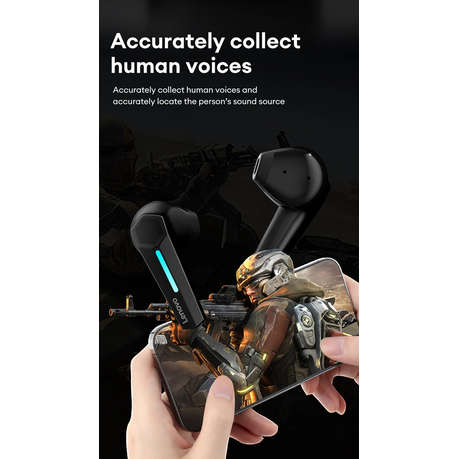 Lenovo Thinkplus - GM1B - HIFI Stereo Wireless Gaming Earbuds - Black