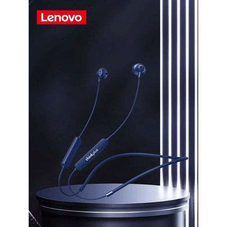 Lenovo - SH1 - Wireless Neckband Headphone With Hybrid Technology - Blue