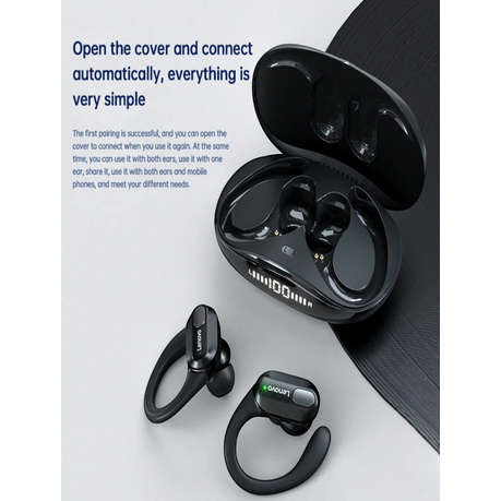 LENOVO THINKPLUS -XT80- Dual Connection Earphones With Function Keys- Black